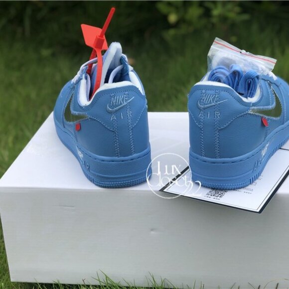 Nike x Off-White Air Force 1 Low 'MCA a size 9 Men - Picture 3 of 9